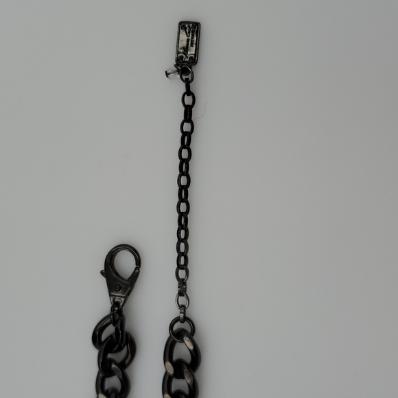 Kenneth Cole Multi Strand Rhinestone Necklace - Picture 7 of 7